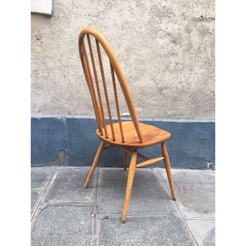 Chaise en bois vintage de Lucian Ercolani - 1960