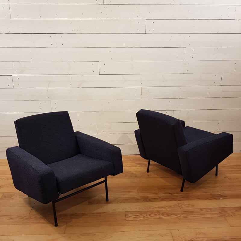 Set of 2 armchairs G10 by Pierre Guariche - 1950s