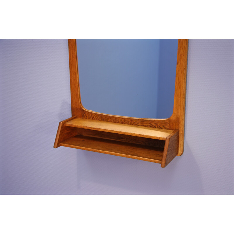 Danish vintage Teak mirror - 1960s