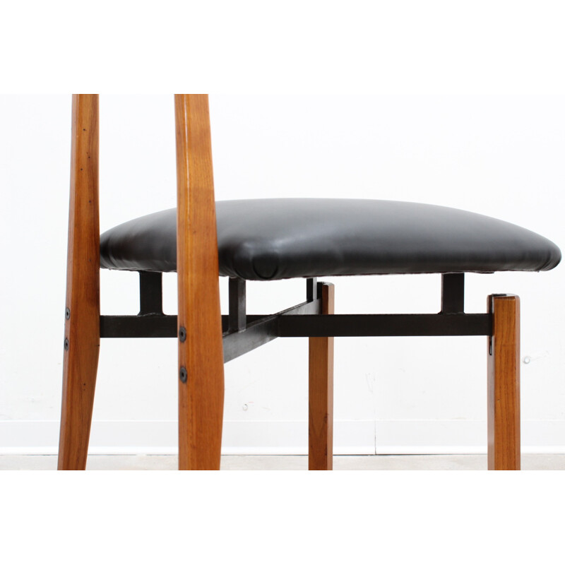 Suite de 6 chaises vintage par Aloi Roberto - 1950