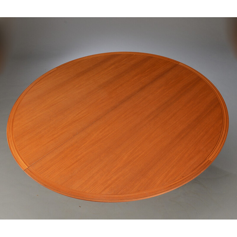 Vintage Circular Table by Rud Thygesen & Johnny Sørensen for Botium - 1960s