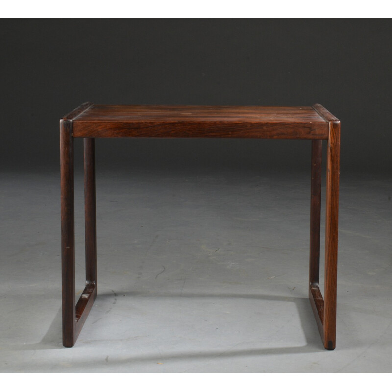 Vintage rosewood coffee table by Jason, Danemark - 1960s