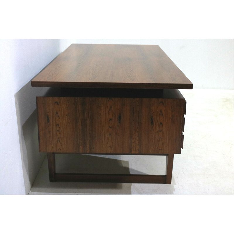Vintage Rosewood Desk by Illum Wikkelso for Mikael Laursen - 1960s