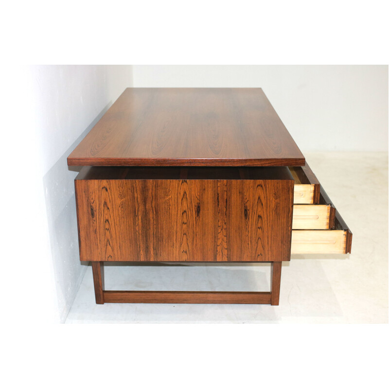 Vintage Rosewood Desk by Illum Wikkelso for Mikael Laursen - 1960s