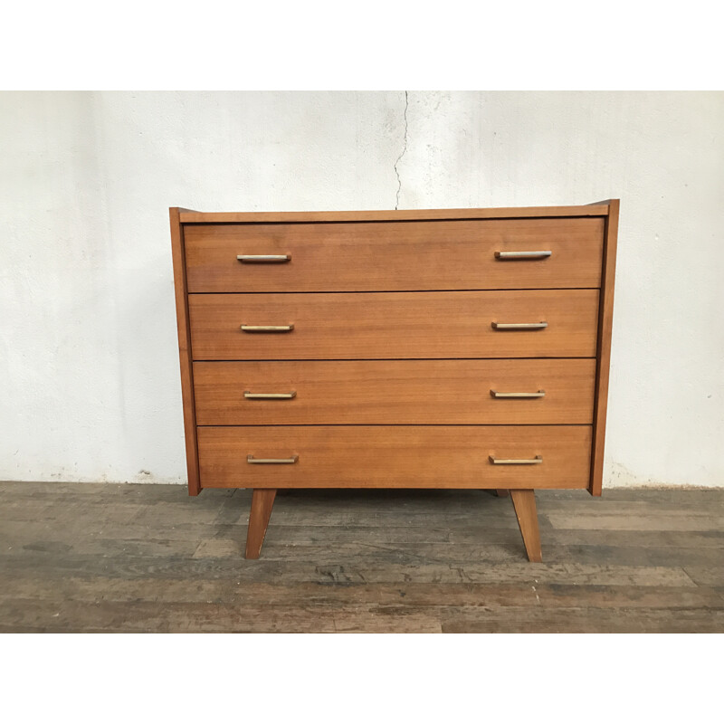 Commode vintage pieds compas - 1950