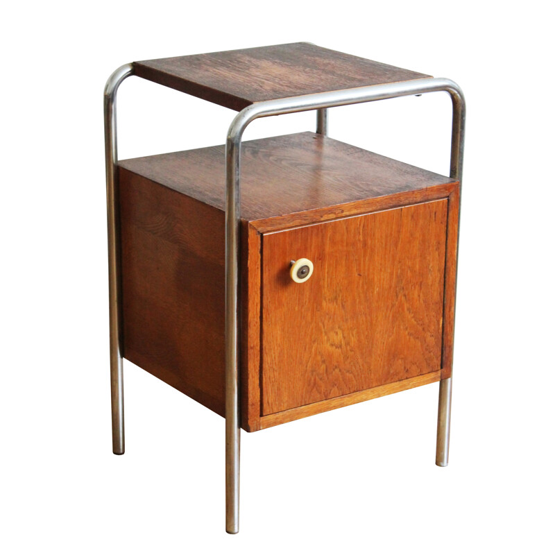 Table de chevet moderniste par Vichr - 1930