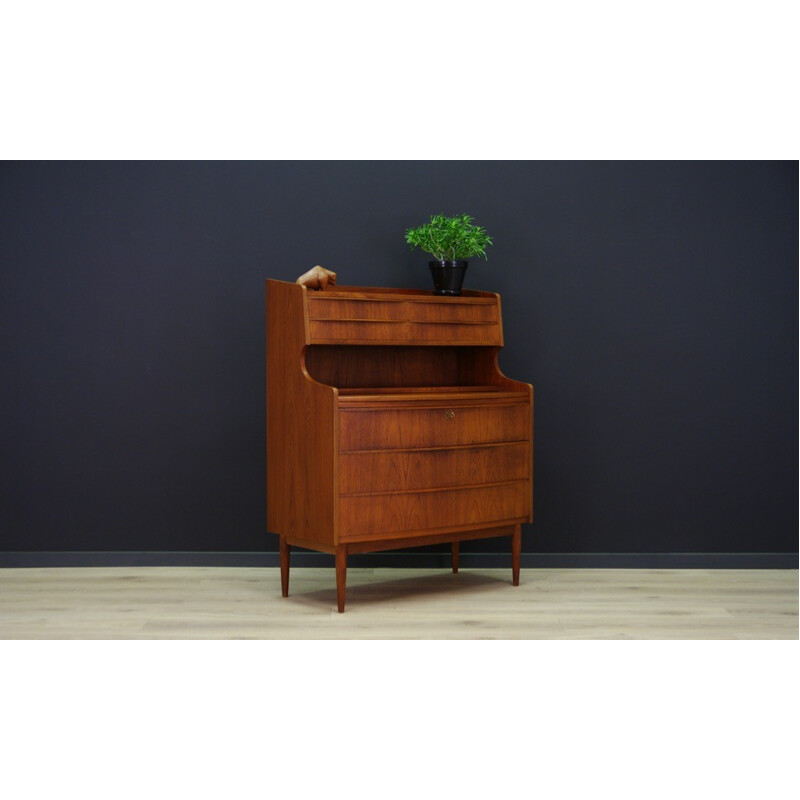 Vintage teak secretaire - 1960s