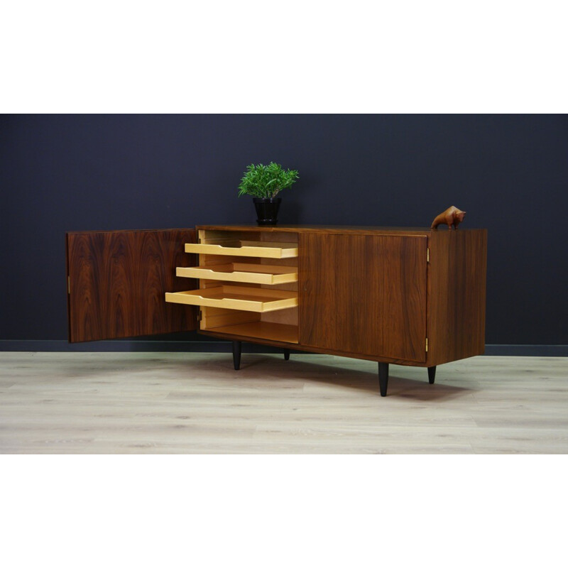 Vintage rosewood sideboard by Carlo Jensen for Hundevad & Co - 1960s
