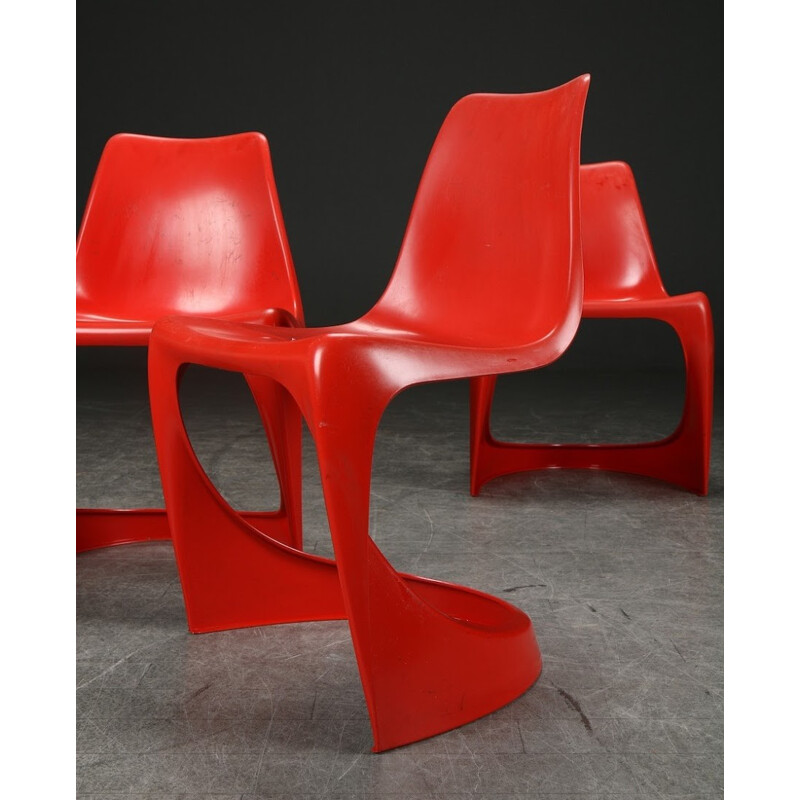 Set of 3 Cantilever 290 chairs by Steen Østergaard - 1970s