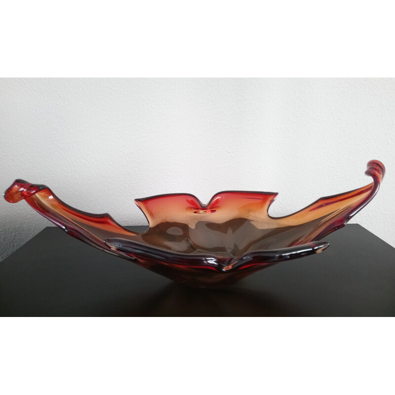 Vintage centerpiece in Murano glass - 1960s