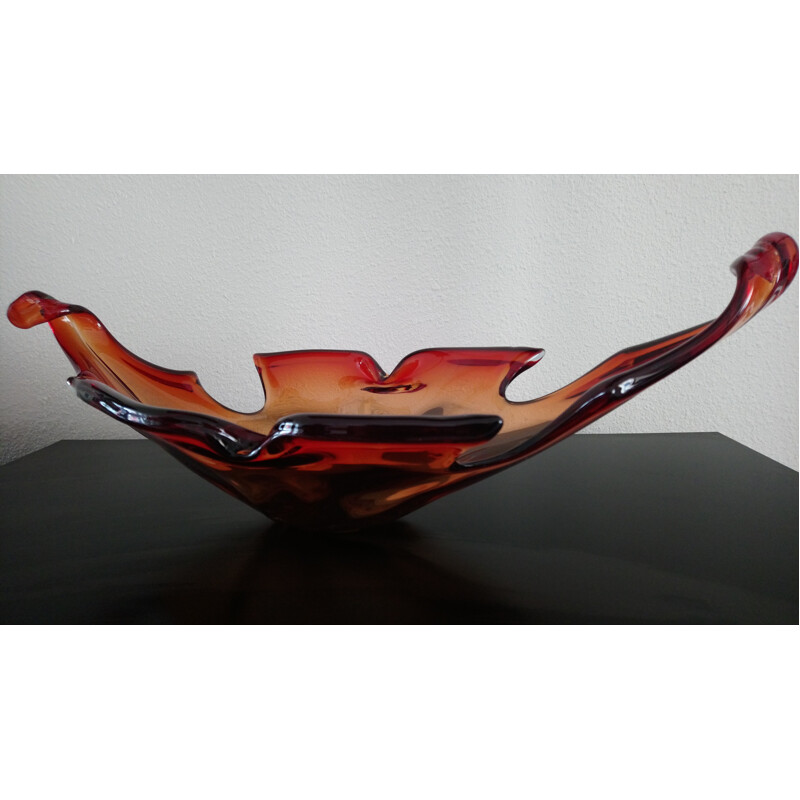 Vintage centerpiece in Murano glass - 1960s