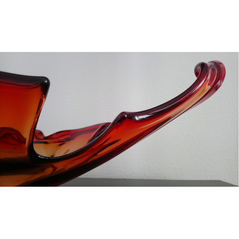 Vintage centerpiece in Murano glass - 1960s