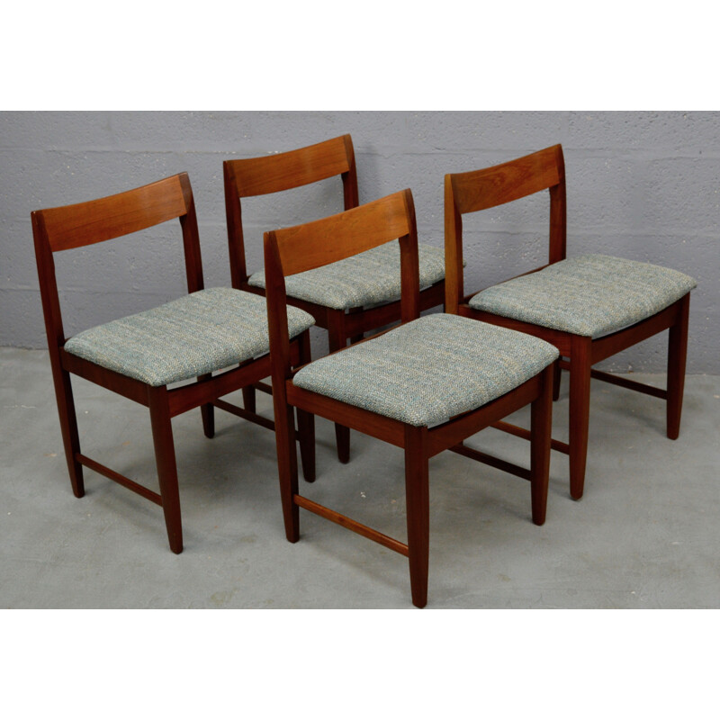 Ensemble à repas et chaises vintage de Bath Cabinet Makers - 1960