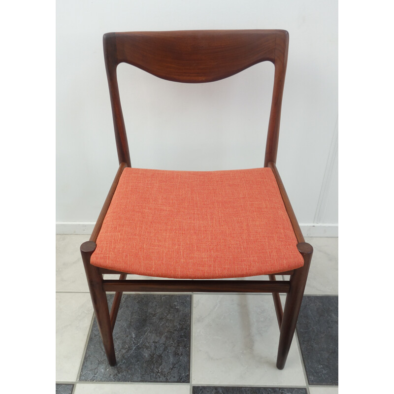 Suite de 4 chaises à repas vintage par Kai Lyngfeldt Larsen - 1960