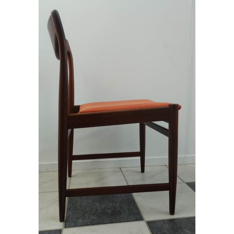 Suite de 4 chaises à repas vintage par Kai Lyngfeldt Larsen - 1960