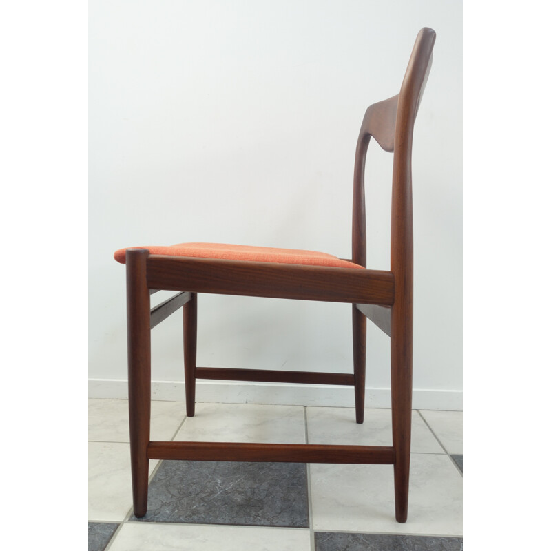 Set of 4 vintage dining chairs by Kai Lyngfeldt Larsen - 1960s