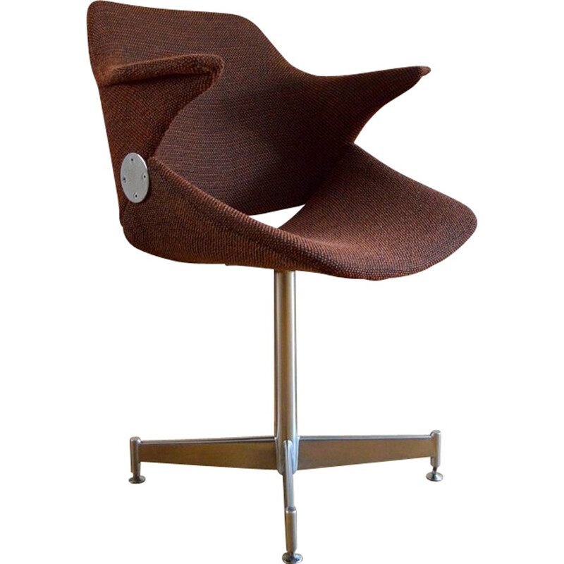 Chaise de bureau hollandaise vintage - 1950