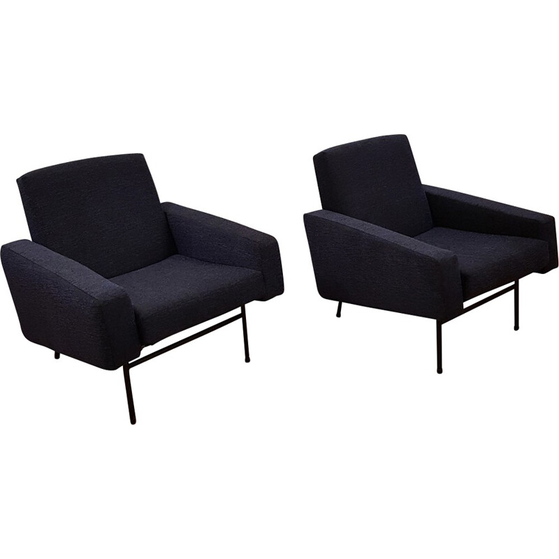 Set of 2 armchairs G10 by Pierre Guariche - 1950s