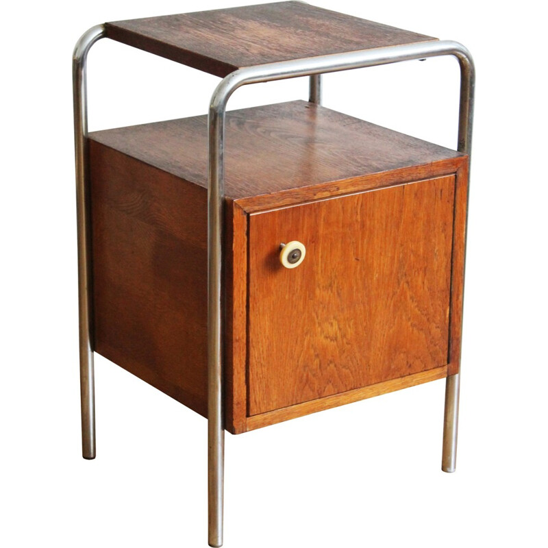 Modernist Bedside table by Vichr - 1930s