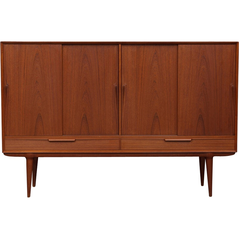 Vintage teak sideboard by Omann Jun - 1960s