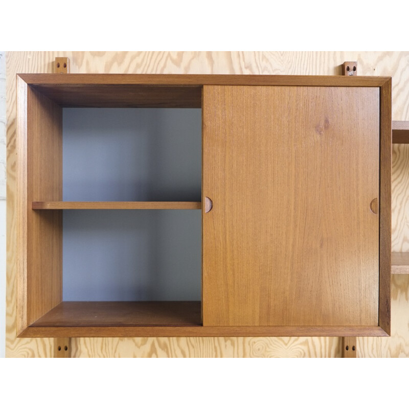 Vintage Cado wall system in teak by Poul Cadovius - 1960s