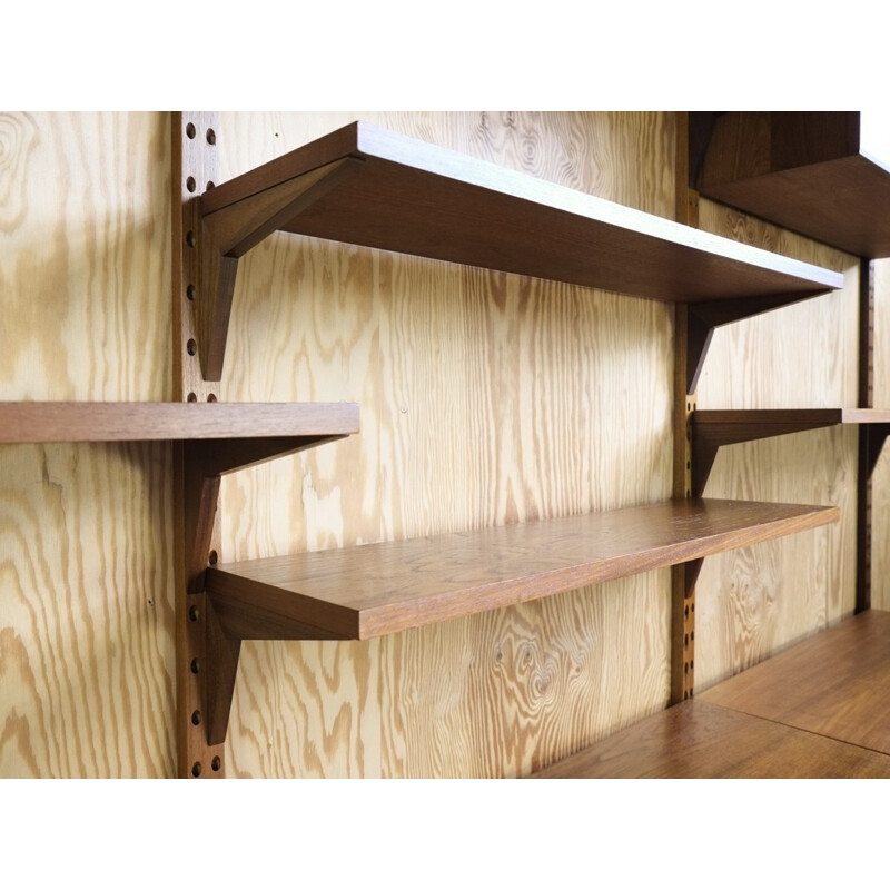 Vintage Cado wall system in teak by Poul Cadovius - 1960s