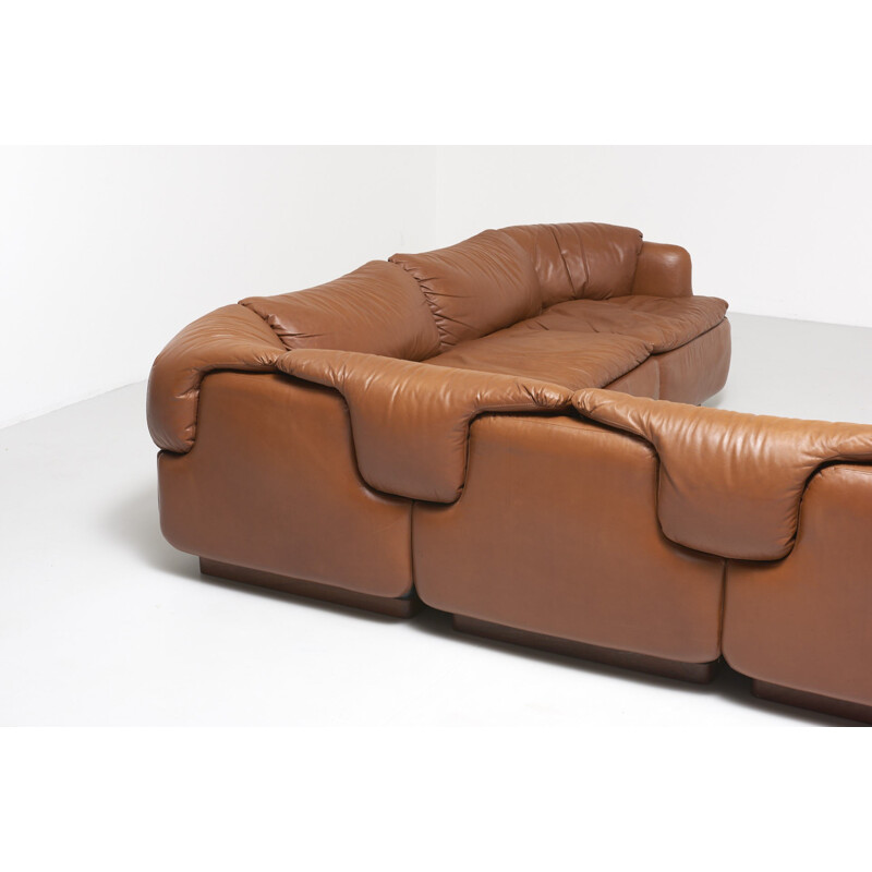 Vintage italian sofa by Alberto Rosselli for Saporiti - 1970s