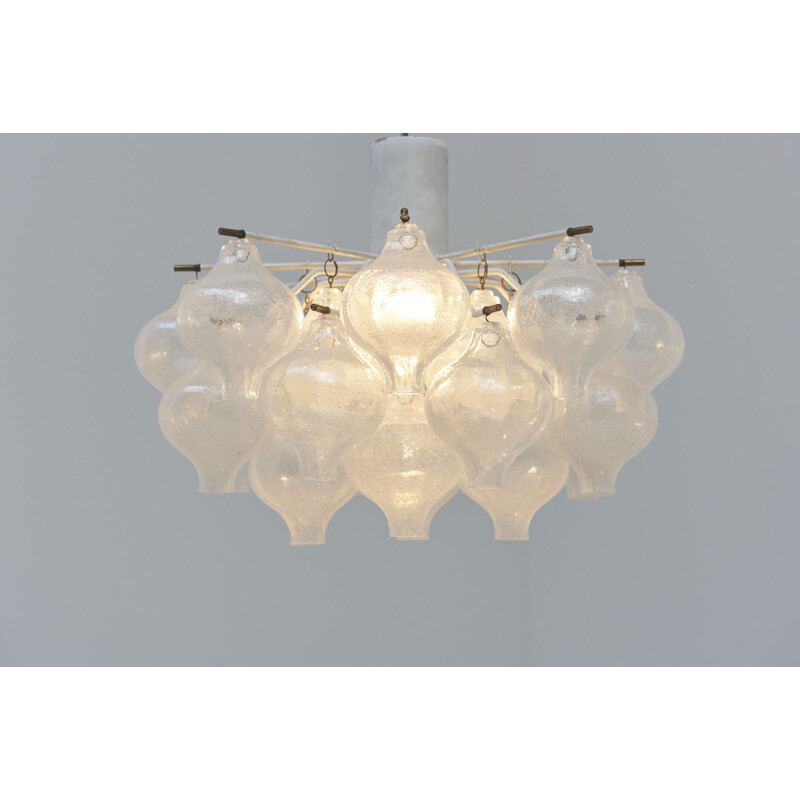 Vintage Tulipan Chandelier by J.T. Kalmar - 1960s