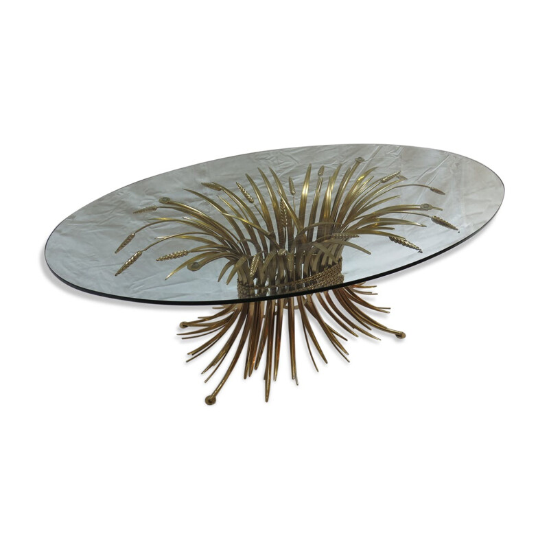Vintage coffee table by Robert Goosens for Coco Chanel - 1970s