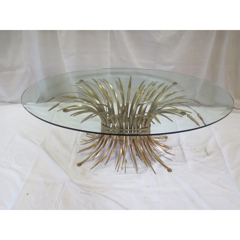 Vintage coffee table by Robert Goosens for Coco Chanel - 1970s