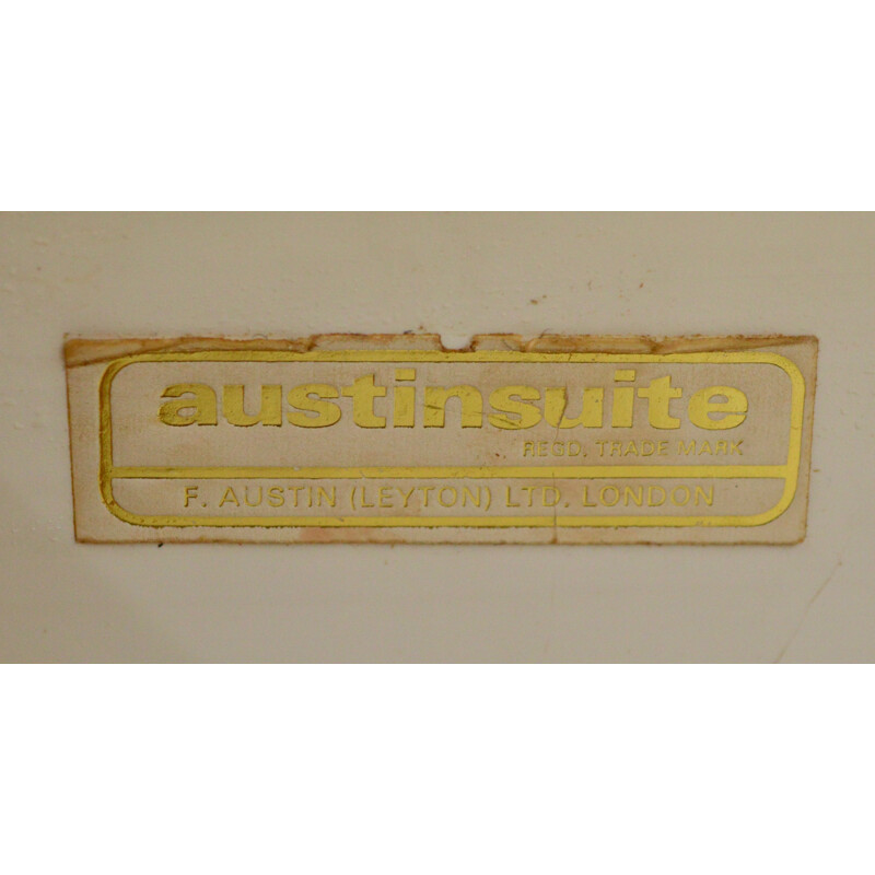 Commode basse vintage en teck par Austinesuite - 1970