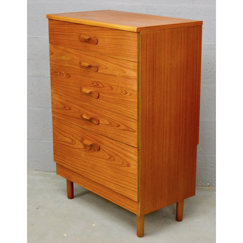 Vintage Chest of Drawers in teak for Austinesuite - 1970s