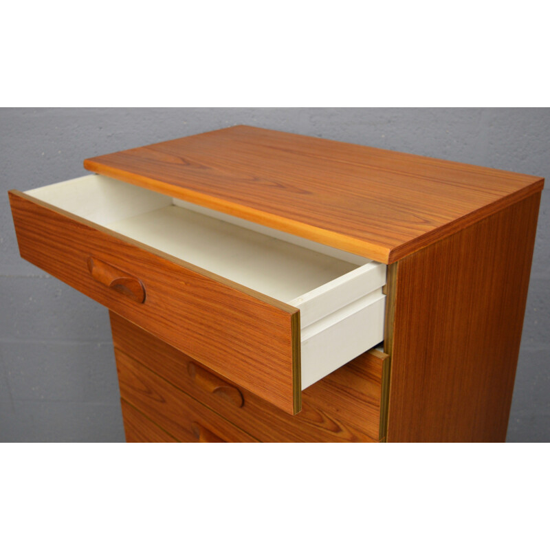 Vintage Chest of Drawers in teak for Austinesuite - 1970s
