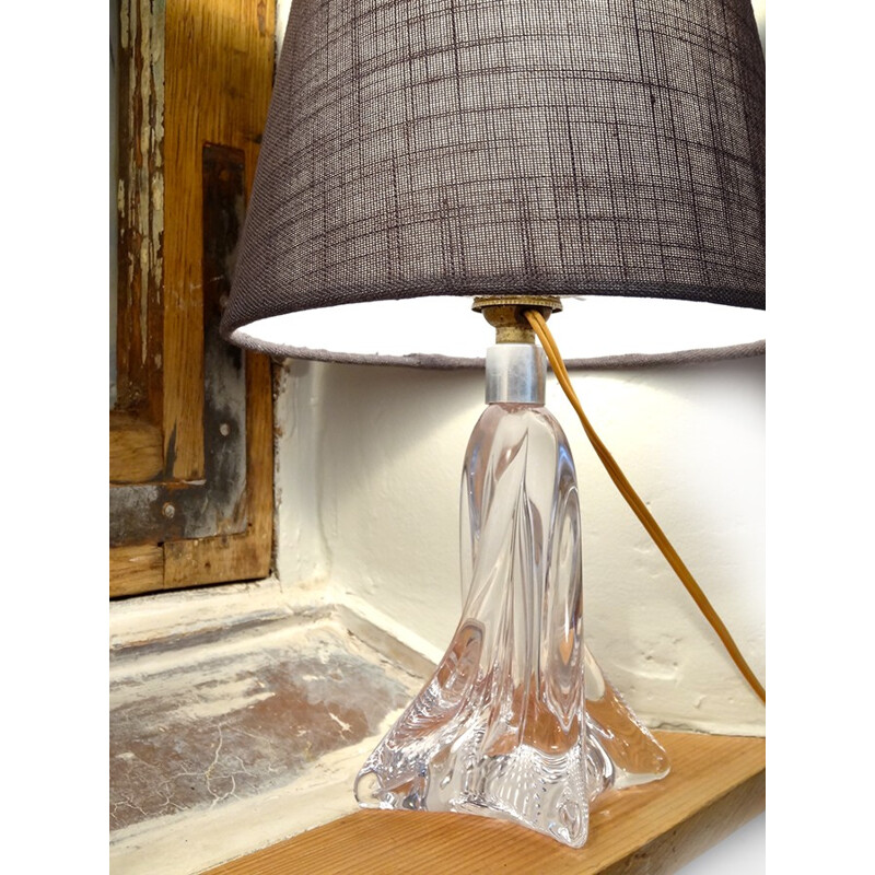 Vintage table lamp in crystal - 1930s