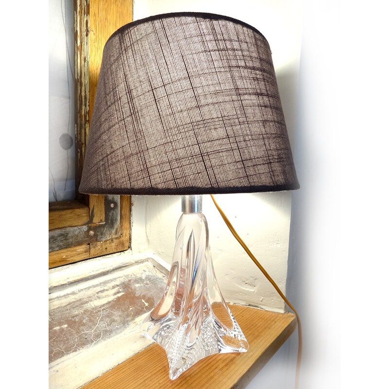 Vintage table lamp in crystal - 1930s