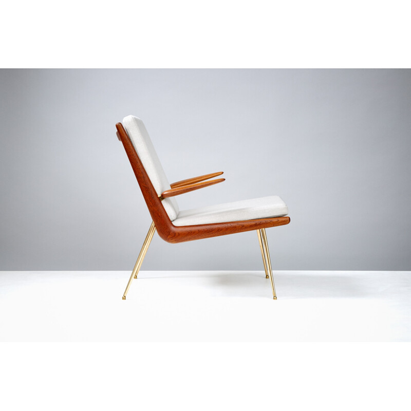 Chaise Boomerang FD-159 vintage de Peter Hvidt et Orla Molgaard-Nielsen - 1950