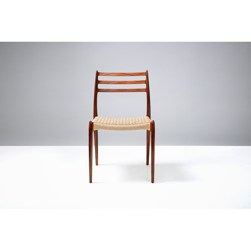 Chaises vintage Modèle 78 par Niels Moller - 1962