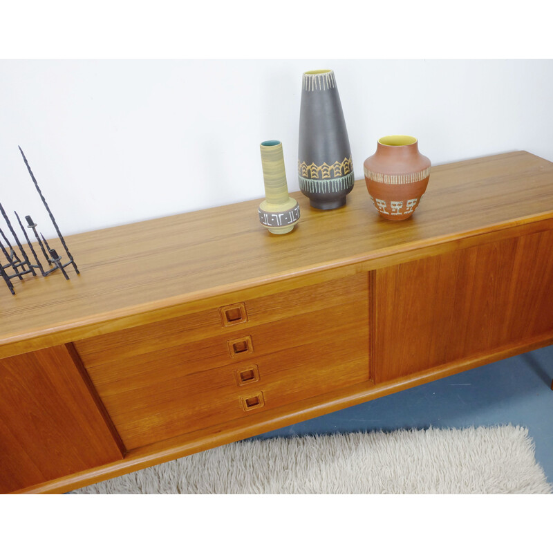 Sideboard in teak by H. -W. Klein for Bramin - 1960s