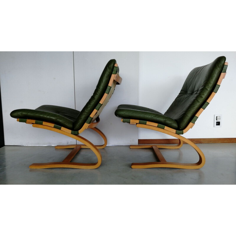 Set of 2 scandinavian armchair by Oddvin Rykken for Rybo - 1960s