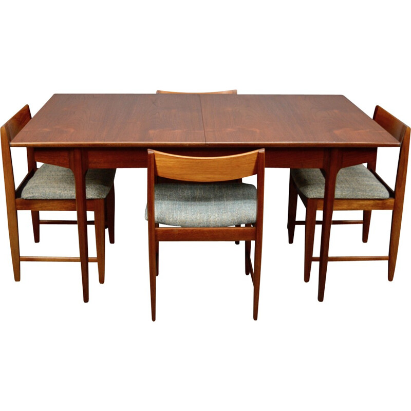 Mid-Century Dinning Set by Chairs by Bath Cabinet Makers - 1960s