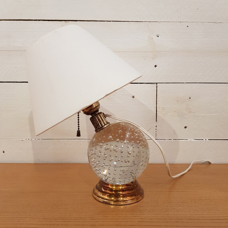 Crystal vintage lamp - 1940s