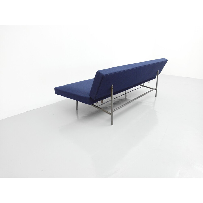Daybed Sofa in metal and fabric, Rob PARRY - 1950s