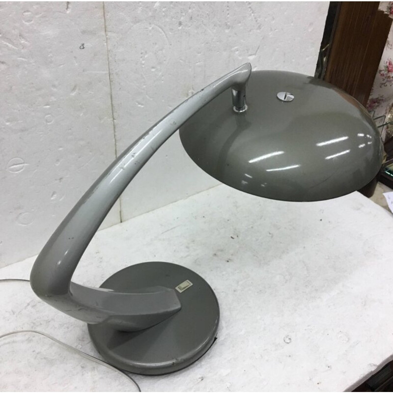 Vintage "Boomerang" Table Lamp by Fase - 1960s