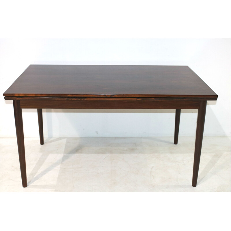 Vintage Extendable Rosewood Dining Table - 1960s