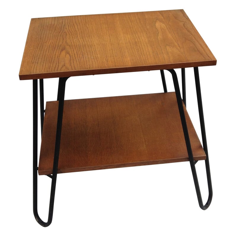 Mid century modern side coffee table - 1950s
