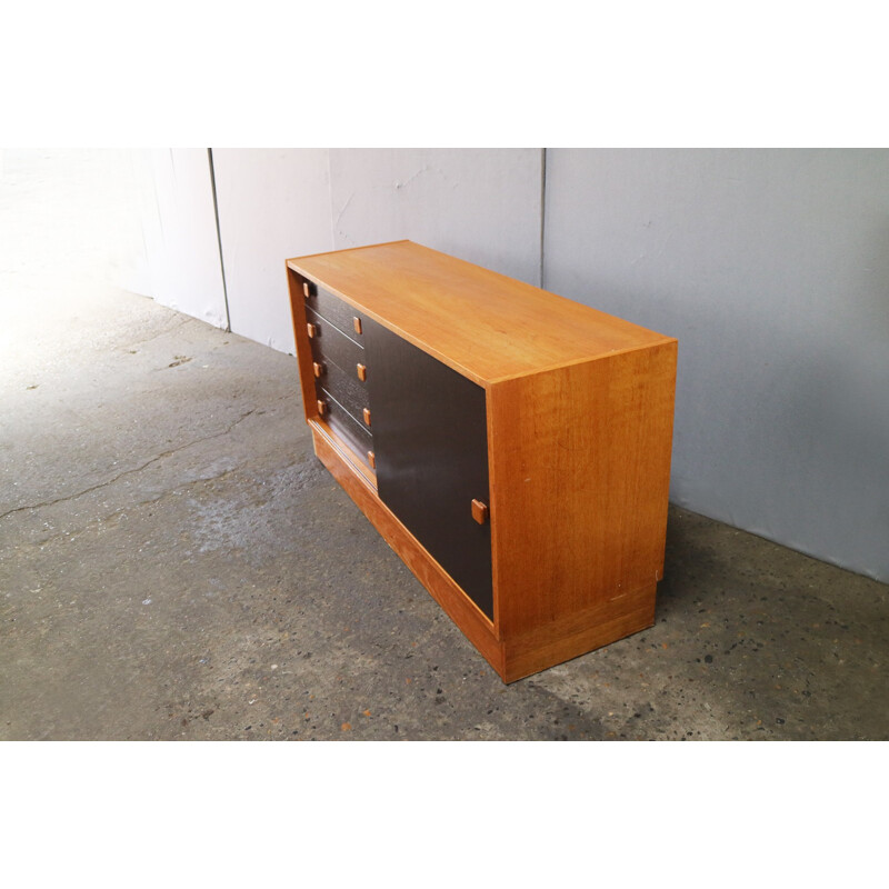 Vintage Danish Teak Credenza by Domino Mobler - 1960s