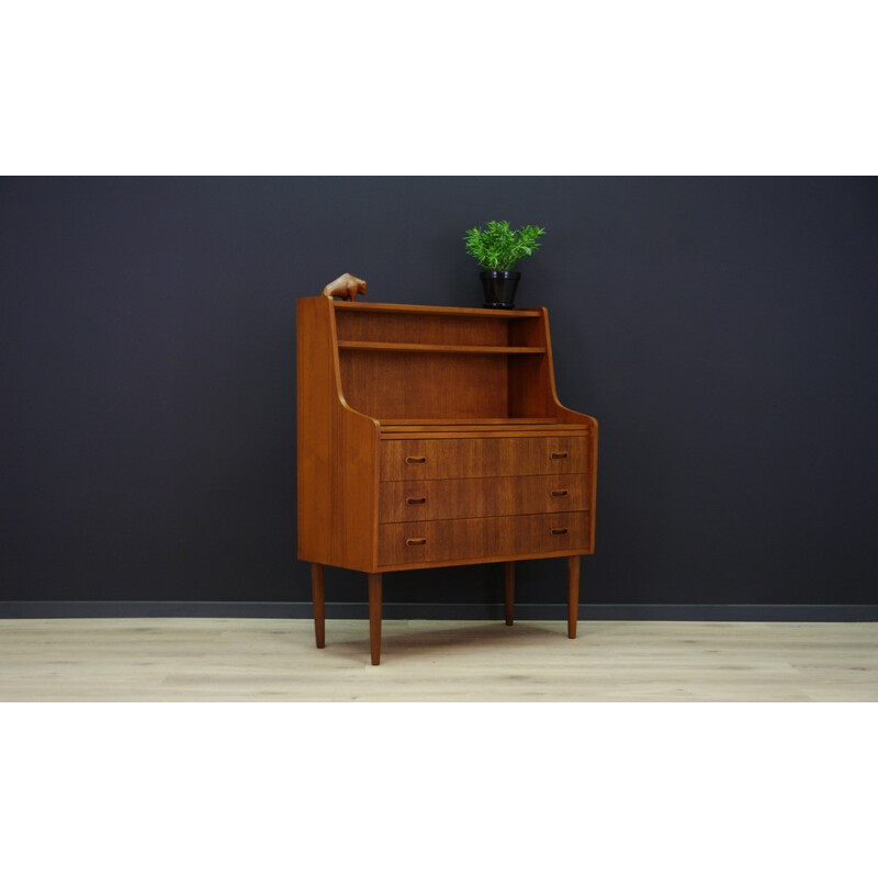 Vintage teak danish Secretaire - 1960s