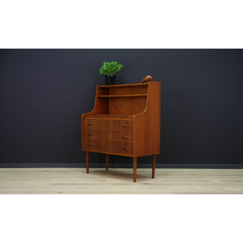 Vintage teak danish Secretaire - 1960s