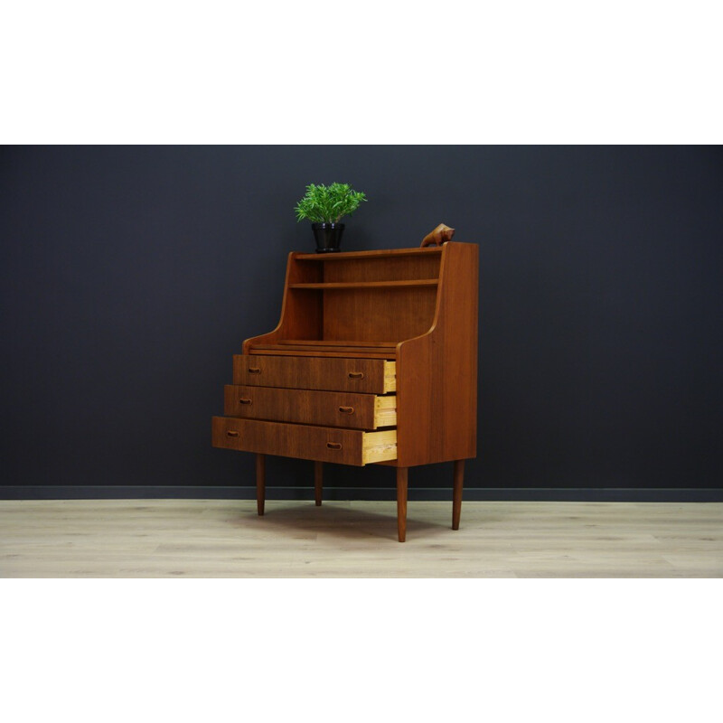 Vintage teak danish Secretaire - 1960s