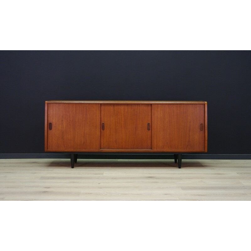 Vintage Teak Sideboard with 3 doors - 1960s